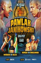 PL - KSW 96: Pawlak vs. Janikowski (20.07.2024)